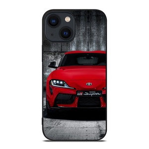 TOYOTA SUPRA GR RED  iPhone 14 Plus Case Cover TOYOTA SUPRA GR RED  iPhone 14 Plus Case Cover
