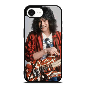 EDDIE VAN HALEN AND GUITAR iPhone 16e Case Cover EDDIE VAN HALEN AND GUITAR iPhone 16e Case Cover