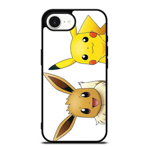 EEVEE PIKACHU POKEMON ANIME iPhone 16e Case Cover EEVEE PIKACHU POKEMON ANIME iPhone 16e Case Cover