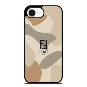 FENDI ROMA CAMO LOGO iPhone 16e Case Cover FENDI ROMA CAMO LOGO iPhone 16e Case Cover