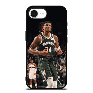 GIANNIS ANTETOKOUNMPO MILWAUKEE BUCKS BASKET iPhone 16e Case Cover GIANNIS ANTETOKOUNMPO MILWAUKEE BUCKS BASKET iPhone 16e Case Cover