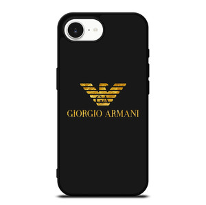 GIORGIO ARMANI LOGO GOLD iPhone 16e Case Cover