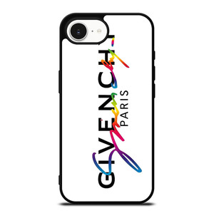 GIVENCHY PARIS WHITE iPhone 16e Case Cover GIVENCHY PARIS WHITE iPhone 16e Case Cover