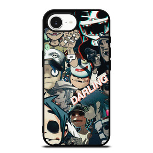 GORILLAZ BAND COLLAGE ICON iPhone 16e Case Cover GORILLAZ BAND COLLAGE ICON iPhone 16e Case Cover