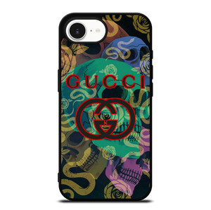 GUCCI LOGO SNAKE SKULLS ICON iPhone 16e Case Cover GUCCI LOGO SNAKE SKULLS ICON iPhone 16e Case Cover
