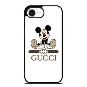 GUCCI LOGO X MICKEY MOUSE DISNEY iPhone 16e Case Cover GUCCI LOGO X MICKEY MOUSE DISNEY iPhone 16e Case Cover