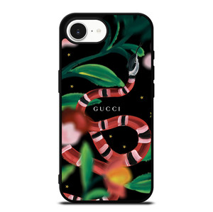 GUCCI SNAKE AND FLOWER iPhone 16e Case Cover GUCCI SNAKE AND FLOWER iPhone 16e Case Cover