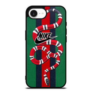GUCCI SNAKE X NIKE LOGO ICON iPhone 16e Case Cover GUCCI SNAKE X NIKE LOGO ICON iPhone 16e Case Cover