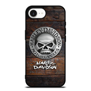 HARLEY DAVIDSON MOTORCYCLES COMPANY WOODEN LOGO iPhone 16e Case Cover HARLEY DAVIDSON MOTORCYCLES COMPANY WOODEN LOGO iPhone 16e Case Cover