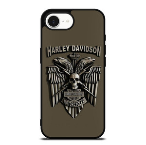 HARLEY DAVIDSON MOTORCYCLES LOGO METAL iPhone 16e Case Cover