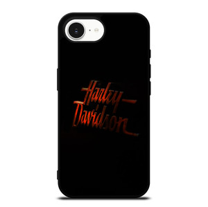 HARLEY DAVIDSON RED GLOW LOGO iPhone 16e Case Cover HARLEY DAVIDSON RED GLOW LOGO iPhone 16e Case Cover