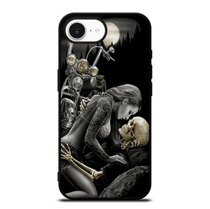 HARLEY DAVIDSON RIDER SKULL iPhone 16e Case Cover HARLEY DAVIDSON RIDER SKULL iPhone 16e Case Cover