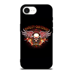 HARLEY DAVIDSON WING SKULL LOGO iPhone 16e Case Cover HARLEY DAVIDSON WING SKULL LOGO iPhone 16e Case Cover