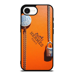 HERMES PARIS LOGO COIN AND PADLOCK iPhone 16e Case Cover