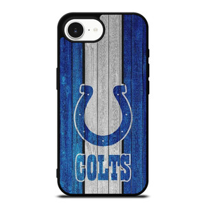 INDIANAPOLIS COLTS WOOD LOGO iPhone 16e Case Cover
