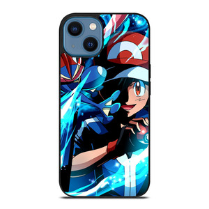 ASH AND GRENINJA POKEMON iPhone 14 Case Cover ASH AND GRENINJA POKEMON iPhone 14 Case Cover