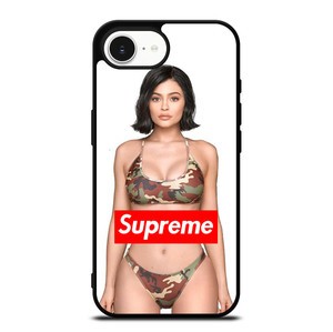 KYLIE JENNER SUPREME CAMO iPhone 16e Case Cover