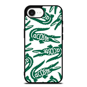 LACOSTE ART LOGO iPhone 16e Case Cover LACOSTE ART LOGO iPhone 16e Case Cover