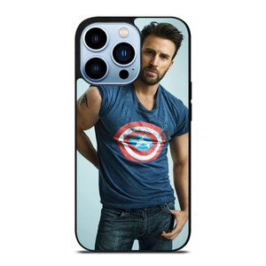 CHRIS EVANS HANDSOME CAPTAIN AMERICA iPhone 13 Pro Max Case Cover