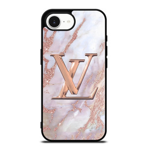 LOUIS VUITTON GOLDEN MARBLE EMBLEM iPhone 16e Case Cover