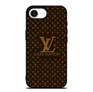 LOUIS VUITTON LV LOGO BROWN iPhone 16e Case Cover LOUIS VUITTON LV LOGO BROWN iPhone 16e Case Cover