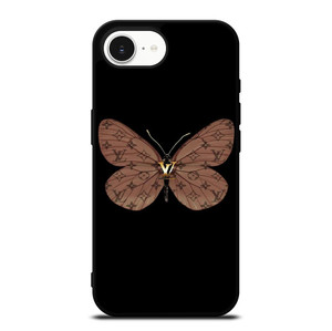 LOUIS VUITTON LV LOGO BUTTERFLY iPhone 16e Case Cover
