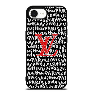 LOUIS VUITTON LV PARIS PATTERN LOGO iPhone 16e Case Cover