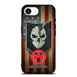 MAGPUL SKULL FLAG LOGO iPhone 16e Case Cover MAGPUL SKULL FLAG LOGO iPhone 16e Case Cover