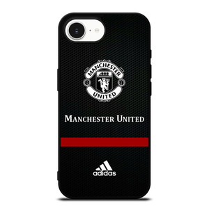 MANCHESTER UNITED ADIDAS CARBON iPhone 16e Case Cover