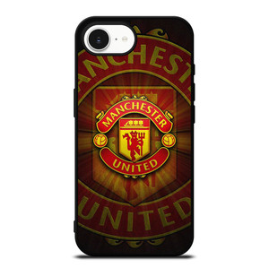 MANCHESTER UNITED METAL LOGO iPhone 16e Case Cover