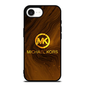 MICHAEL KORS MK GOLDEN LOGO iPhone 16e Case Cover