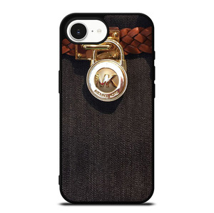 MICHAEL KORS MK PADLOCK iPhone 16e Case Cover