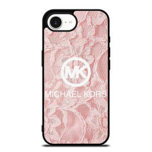 MICHAEL KORS PINK FABRIC iPhone 16e Case Cover MICHAEL KORS PINK FABRIC iPhone 16e Case Cover