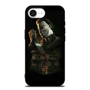 MICHAEL MYERS HALLOWEEN CARTOON iPhone 16e Case Cover MICHAEL MYERS HALLOWEEN CARTOON iPhone 16e Case Cover