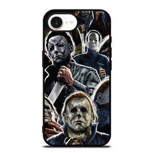 MICHAEL MYERS HALLOWEEN COLLAGE iPhone 16e Case Cover MICHAEL MYERS HALLOWEEN COLLAGE iPhone 16e Case Cover