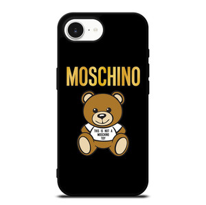 MOSCHINO BEAR LOGO iPhone 16e Case Cover MOSCHINO BEAR LOGO iPhone 16e Case Cover