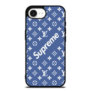 NEW SUPREME BLUE PATTERN iPhone 16e Case Cover NEW SUPREME BLUE PATTERN iPhone 16e Case Cover