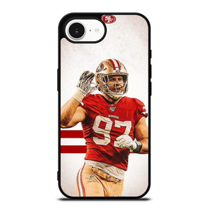 NICK BOSA SAN FRANCISCO 49ERS NFL iPhone 16e Case Cover NICK BOSA SAN FRANCISCO 49ERS NFL iPhone 16e Case Cover