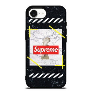 OFF WHITE STATUE SUPREME iPhone 16e Case Cover