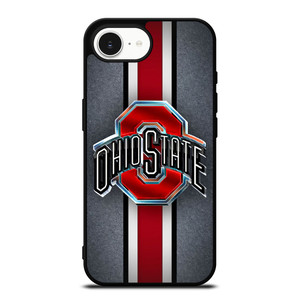 OHIO STATE BUCKEYES METAL LOGO iPhone 16e Case Cover