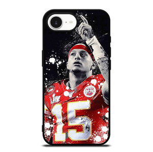PATRICK MAHOMES KANSAS CITY CHIEF ART iPhone 16e Case Cover