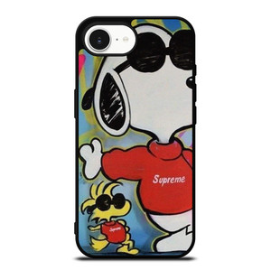 PEANUTS SNOOPY SUPREME iPhone 16e Case Cover PEANUTS SNOOPY SUPREME iPhone 16e Case Cover
