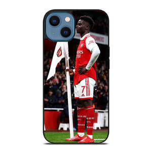 BUKAYO SAKA ARSENAL CELEBRATION iPhone 14 Case Cover BUKAYO SAKA ARSENAL CELEBRATION iPhone 14 Case Cover