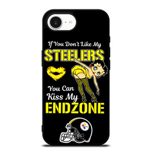 PITTSBURGH STEELERS FOOTBALL BETTY BOOP iPhone 16e Case Cover