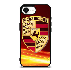 PORSCHE STUTTGART RED EMBLEM iPhone 16e Case Cover