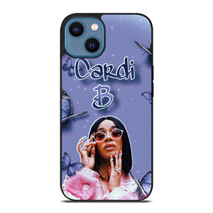 CARDI B PURPLE  iPhone 14 Case Cover