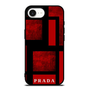 PRADA LOGO RED iPhone 16e Case Cover PRADA LOGO RED iPhone 16e Case Cover