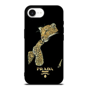 PRADA MILANO LEOPARD iPhone 16e Case Cover PRADA MILANO LEOPARD iPhone 16e Case Cover