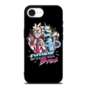 RICK AND MORTY FUTURAMA cartoon iPhone 16e Case Cover