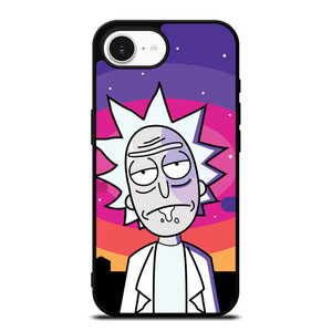 RICK AND MORTY PURPLE ART iPhone 16e Case Cover
